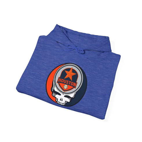 Grateful Dead - Houston Astros Grateful Dead Unisex Heavy Blend Hoodie - Hooded Sweatshirt - StealieShop